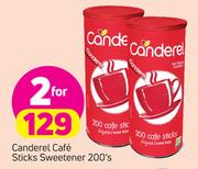 Canderel Cafe Sticks Sweetener-2x200's