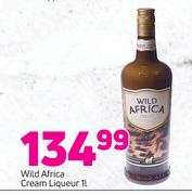 2Wild Africa Cream Liqueur-1Ltr