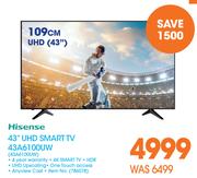 Hisense 43" UHD Smart TV 43A6100UW 