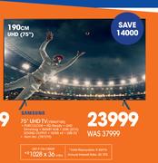 Samsung 75" UHD TV 75NU7100