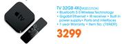 Apple TV 32GB 4K MQD22SOA