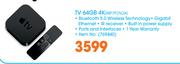 Apple TV 64GB 4K MP7P2SOA