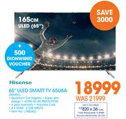 Hisense 65" ULED Smart TV 65U8A
