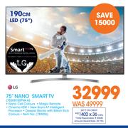 LG 75" Nano Smart TV 75SK8100PVA A