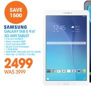Samsung Galaxy Tab E 9.6" 3G WiFi Tablet
