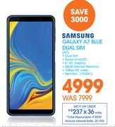 Samsung Galaxy A7 Blue Dual Sim
