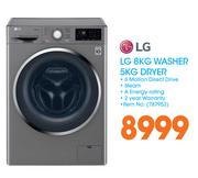 LG 8Kg Washer 5Kg Dryer