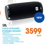 JBL Voice Activated Portable Speaker LINK20 BLK-Each