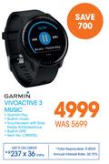 GARMIN VIVOACTIVE 3 MUSIC