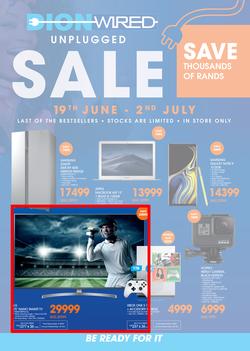 Dion Wired : Unplugged Sale (19 June - 2 July 2019), page 1
