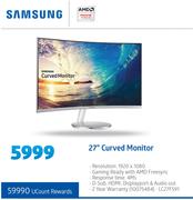 Samsung 27" Curved Monitor