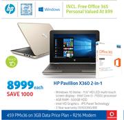 HP Pavillion X360 2 In 1-Each 