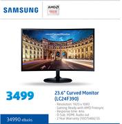 Samsung 23.6" Curved Monitor LC24F390