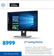 Dell 27" Gaming Monitor