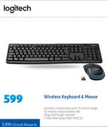 Logitech Wireless Keyboard & Mouse