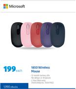 Microsoft 1850 Wireless Mouse-Each