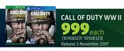 Xbox One/PS4 Call Of Duty WWII-Each