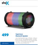 Shox Supernova Bluetooth Speaker