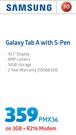 Samsung Galaxy Tab A With S Pen-On 3GB Data Price Plan + R216 Modem