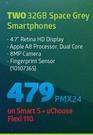 Apple iPhone 6  Two 32GB Space Grey Smartphones LTE-On Smart S + uChoose Flexi 110