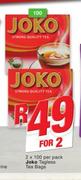 Joko Tagless Teabags-2 x 100's