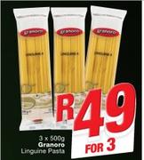 Granoro Linguine Pasta-3 x 500g