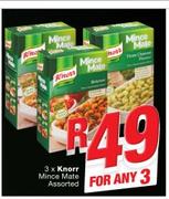 Knorr Mince Mate Assorted-For 3