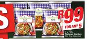 Natures Garden Stir Fry Assorted-5 x 750g