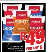 Pieman's Mighty Fine Pies Assorted-For 5