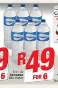 Bonaqua Still Water-6 x 1.5Ltr
