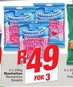 Manhattan Romantics Sweets-3 x 200g