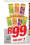 Tasty Treats Crackers Assorted-7 x 180g