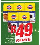 Snowflake Esay Mix Muffin Mix Assorted-5 x 500g