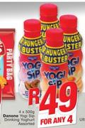 Danone Yogi Sip Drinking Yoghurt Assorted-4 x 500g