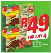 Knorr Box Soup Assorted-4 x 200g