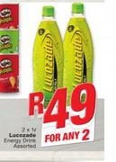 Lucozade Energy Drink Assorted-2 x 1Ltr