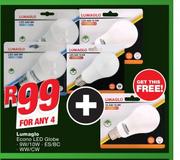 Lumaglo Econo LED Globe-For 4