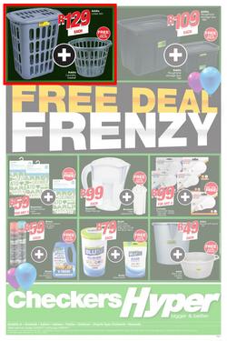 Checkers Hyper KZN : Free Deal Frenzy (10 Sep -24 Sep 2017), page 1