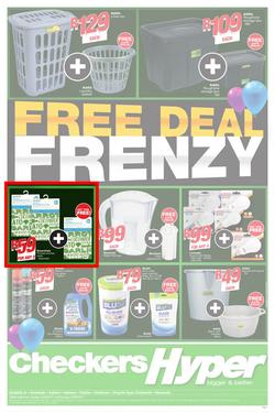 Checkers Hyper KZN : Free Deal Frenzy (10 Sep -24 Sep 2017), page 1