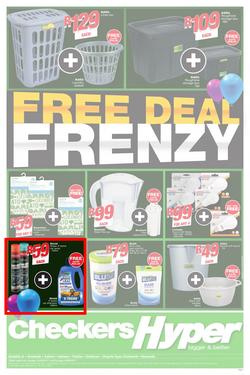 Checkers Hyper KZN : Free Deal Frenzy (10 Sep -24 Sep 2017), page 1
