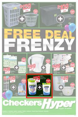Checkers Hyper KZN : Free Deal Frenzy (10 Sep -24 Sep 2017), page 1