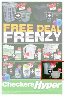 Checkers Hyper KZN : Free Deal Frenzy (10 Sep -24 Sep 2017), page 1