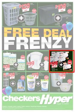 Checkers Hyper KZN : Free Deal Frenzy (10 Sep -24 Sep 2017), page 1