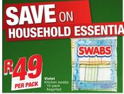 Violet Kitchen Swabs 10 Pack Assorted-Per Pack
