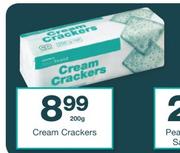Checkers Housebrand Cream Crackers-200g