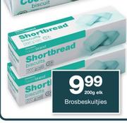 Checkers Housebrand Shortbread Biscuits-200g Each
