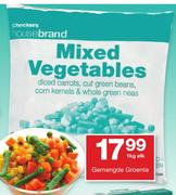 Checkers Housebrand Gemengde Groente-1kg Elk