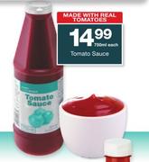 Checkers Housebrand Tomato Sauce-750ml Each