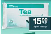 Checkers Housebrand Tagless Teabags-100's Per Pack
