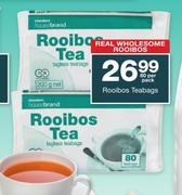 Checkers Housebrand Rooibos Teabags-80's Per Pack